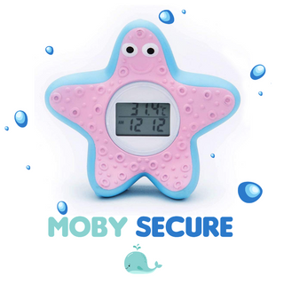 Thermomètre de bain 2-en-1 | MOBY SECURE®
